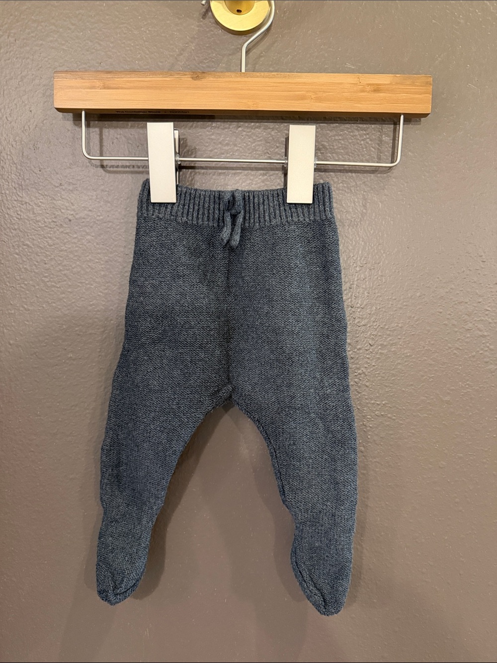 Zara Baby Knit Pants in Charcoal